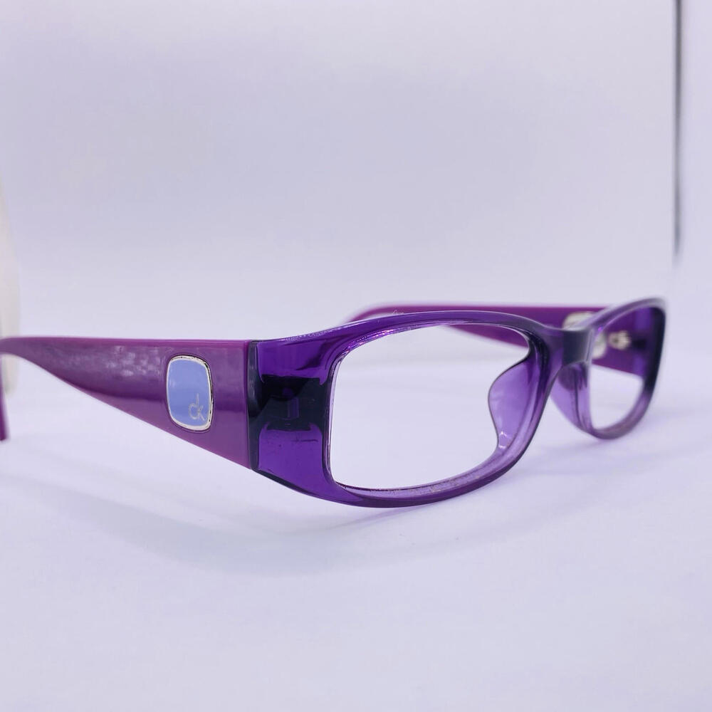 Calvin Klein Eyeglasses Sunglasses ck5677 660 50 [] 16 135 MM Purple Silver